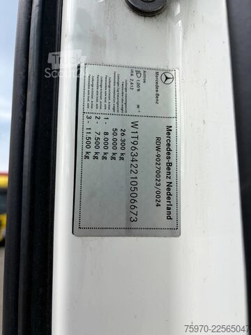 MTS standard Mercedes-Benz Actros 2645 6X2 2021 406.472km