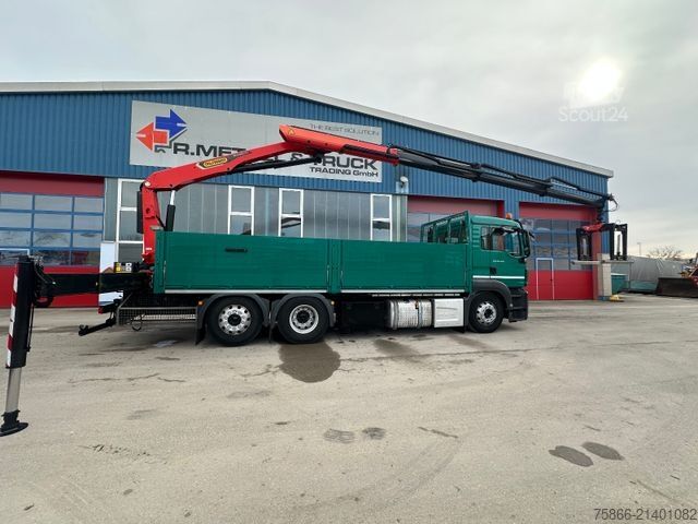 LKW mit Pritsche (offen) MAN 26.460 TGS 6x2 Palfinger PK 22.001L TEC BSL Funk