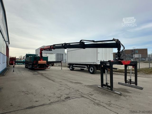 LKW mit Pritsche (offen) MAN 26.460 TGS 6x2 Palfinger PK 22.001L TEC BSL Funk