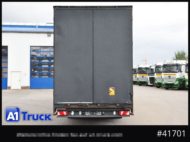 Dobozos félpótkocsi SPIER Jumbo, Koffer,  235/75 R17,5, TÜV 03-2027