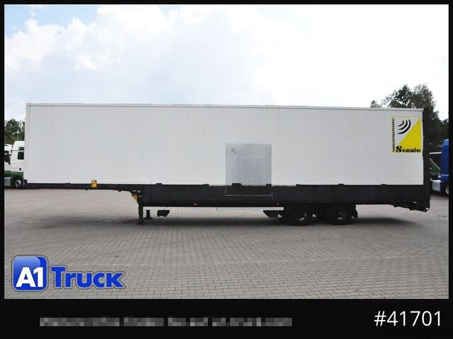 Dobozos félpótkocsi SPIER Jumbo, Koffer,  235/75 R17,5, TÜV 03-2027