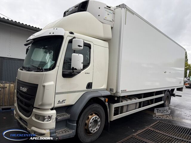 Prevoz v hladilniku/zamrznjenem stanju DAF LF 280 Euro 6, Carrier Supra, Olie in het koelw...