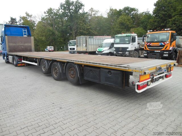 Naczepa z podestem roboczym PANAV NP035M, ORIGINAL PLATTFORM, 2 X LIFTACHSE