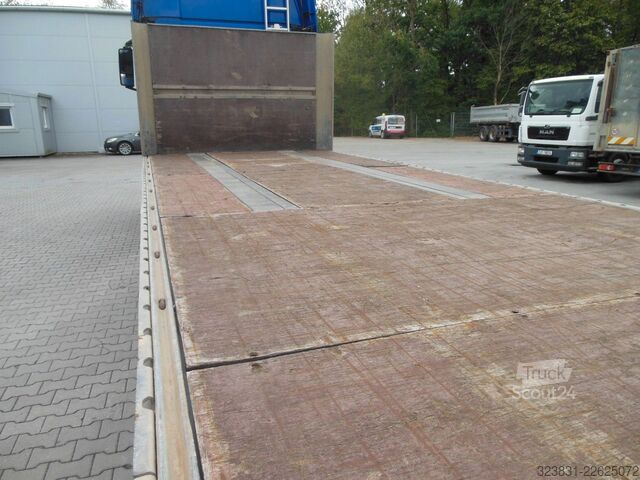 Naczepa z podestem roboczym PANAV NP035M, ORIGINAL PLATTFORM, 2 X LIFTACHSE