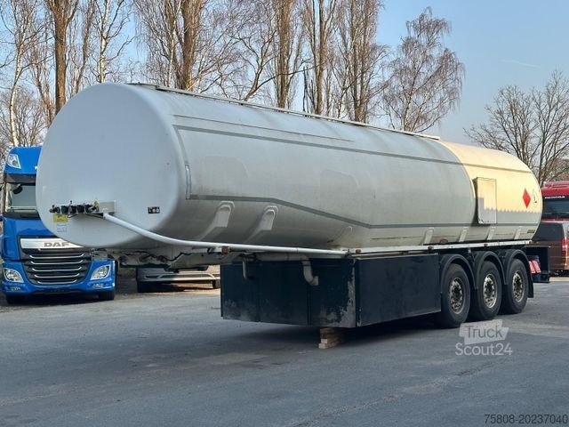 Semirimorchio cisterna ROHR TAL-A-ZE 43,6 Diesel/Heizöl/Benzin Pumpe