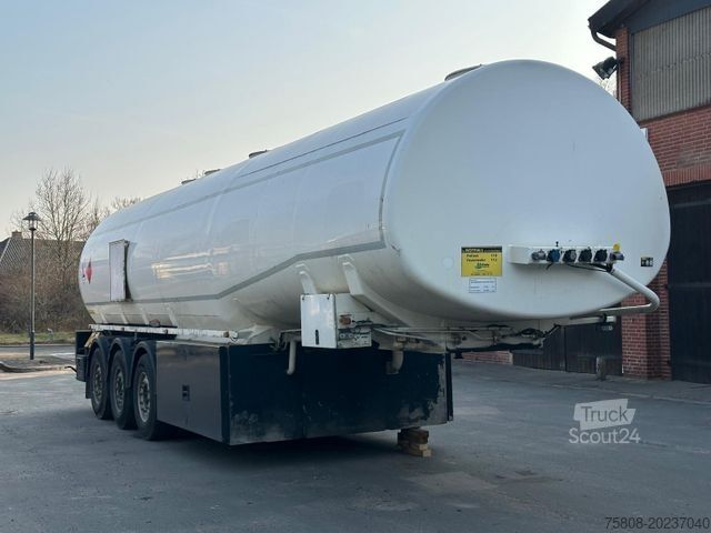 Semirimorchio cisterna ROHR TAL-A-ZE 43,6 Diesel/Heizöl/Benzin Pumpe