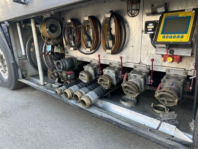 Semirimorchio cisterna ROHR TAL-A-ZE 43,6 Diesel/Heizöl/Benzin Pumpe