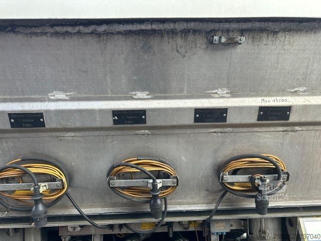 Semirimorchio cisterna ROHR TAL-A-ZE 43,6 Diesel/Heizöl/Benzin Pumpe