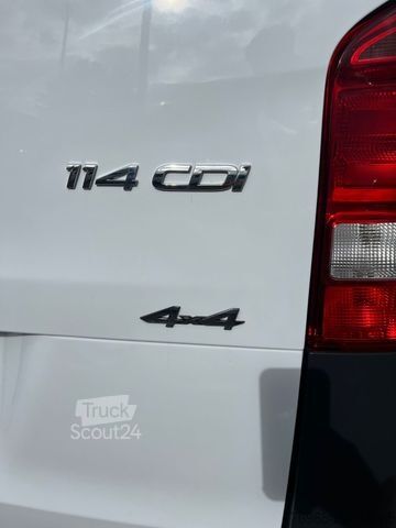 Dobozos furgon MERCEDES-BENZ Vito 114 LANG 9G 4x4 KLIMA NAVI TEMPOMAT KAMERA