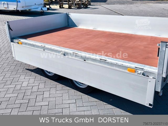 Rimorchio aperto WST Edition Pritschenhochlader Tandem NEU