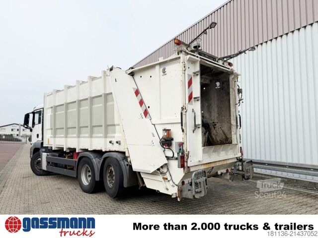 Camion à ordures MAN TGS 28.360 6x2-4 BL, Lift-/Lenkachse, Pritarder,
