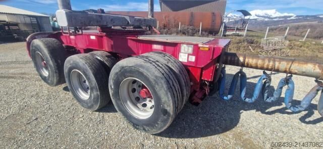 Truck-mounted work platform Volvo FH16 750 6x4 + Semi remorque forestière DIEBOLT