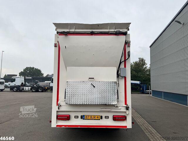 Автомобил за събиране на отпадъци DAF FAN CF 290 Euro 6 Hiab 21 Tonmeter laadkraan
