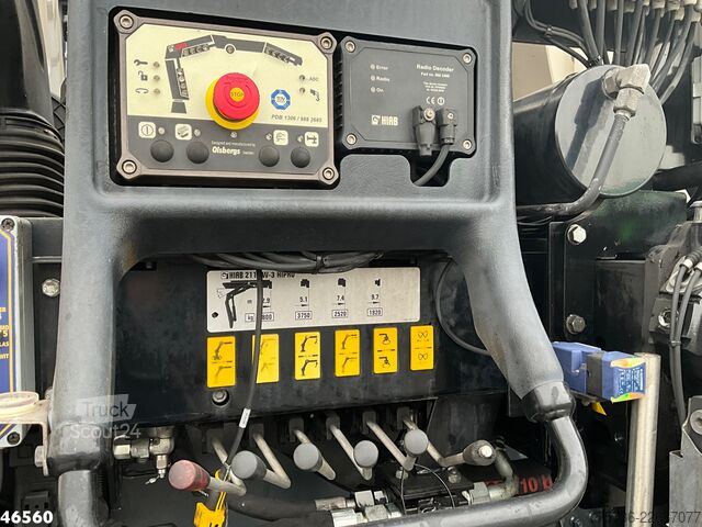 Автомобил за събиране на отпадъци DAF FAN CF 290 Euro 6 Hiab 21 Tonmeter laadkraan