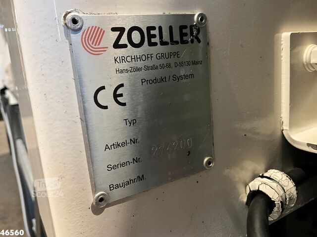 Vozidlo pro svoz odpadu DAF FAN CF 290 Euro 6 Hiab 21 Tonmeter laadkraan
