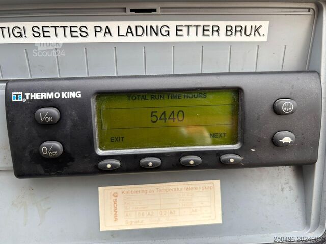 Transporte em frigorífico/congelador HFR KK18 Thermo King CT-10 / 5440 hours / box L=707...