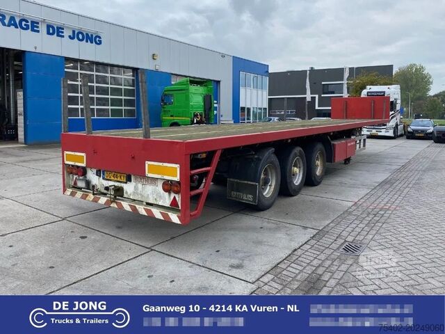 Priklopnik za platformo Bulthuis TSAA 47 / Plateau Trailer / Hard-Wood Floor / B...