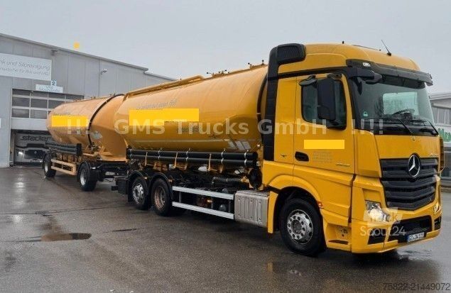 Camión cisterna MERCEDES-BENZ Actros 2548 /Spitzer Silo Food Getreide /LKW+ANH