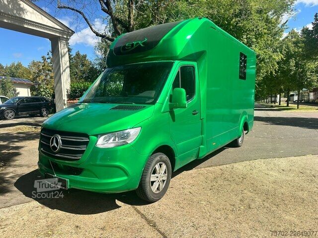 Furgon Mercedes-Benz Sprinter 319 STX 1-2 Pferde Hengsttrennung