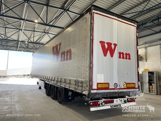 Auflieger mit Pritsche & Plane Schmitz Cargobull Curtainsider Mega