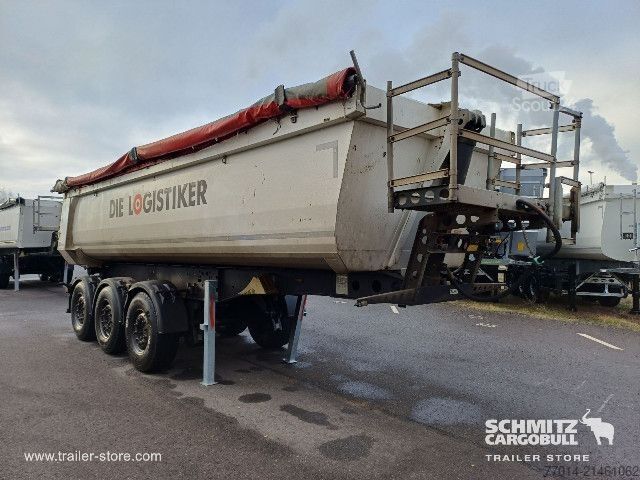 Semiremorcă basculantă Schmitz Cargobull Tipper Steel half pipe body