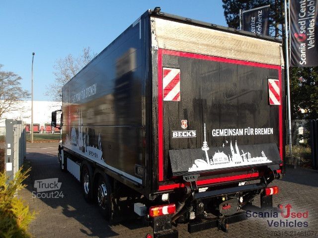Camión de bebidas Mercedes-Benz Antos 2540 - Schwenkwandkoffer - AHK -
