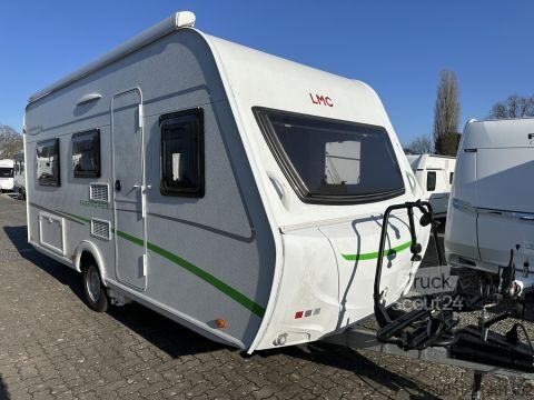Caravan LMC Sassino 460 E Mover Markise Fahrradträger
