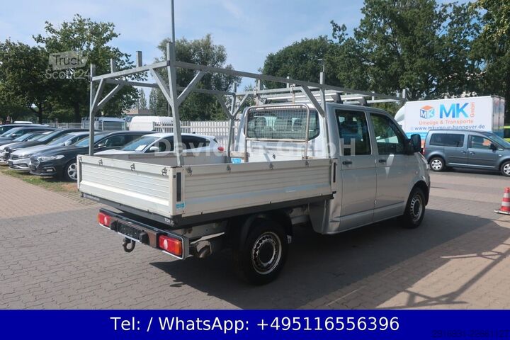 Fourgon pick-up VW Nr.203 T5 Pritsche DoKa 2.Hand / AHK /