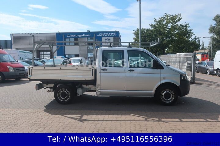 Fourgon pick-up VW Nr.203 T5 Pritsche DoKa 2.Hand / AHK /