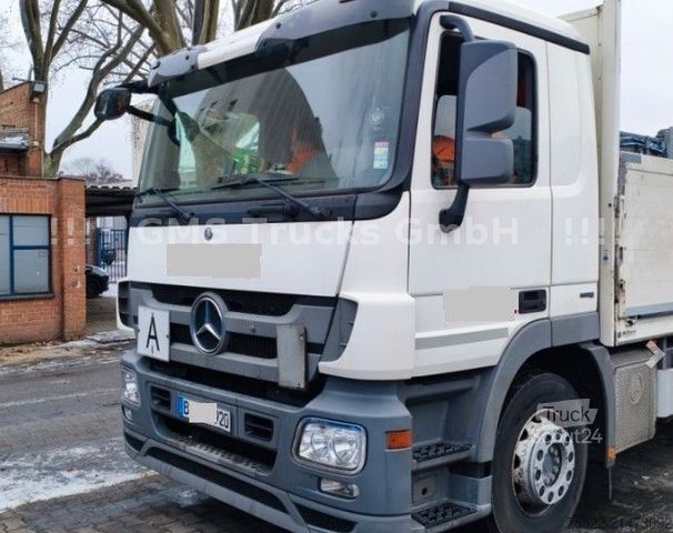 Vrachtauto met open laadbak MERCEDES-BENZ Actros 2541 / lenk+lift / ADR / German