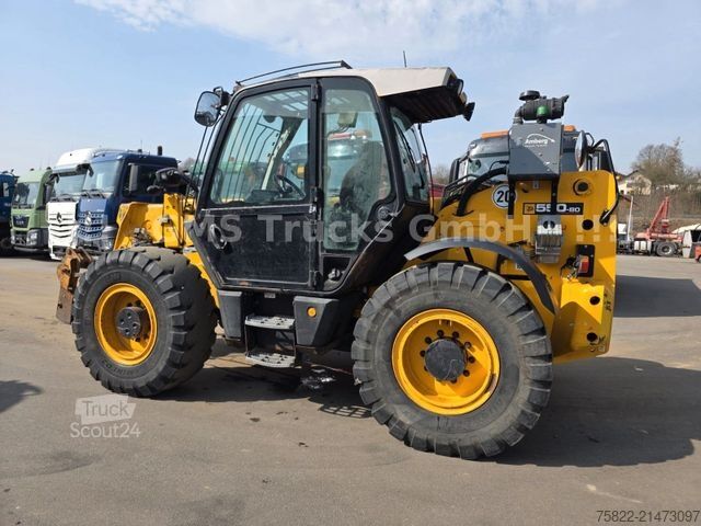 Chargeuse sur pneus JCB 550-80 WM / 4X4 / 5ton / 8m / German