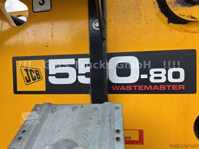 Chargeuse sur pneus JCB 550-80 WM / 4X4 / 5ton / 8m / German