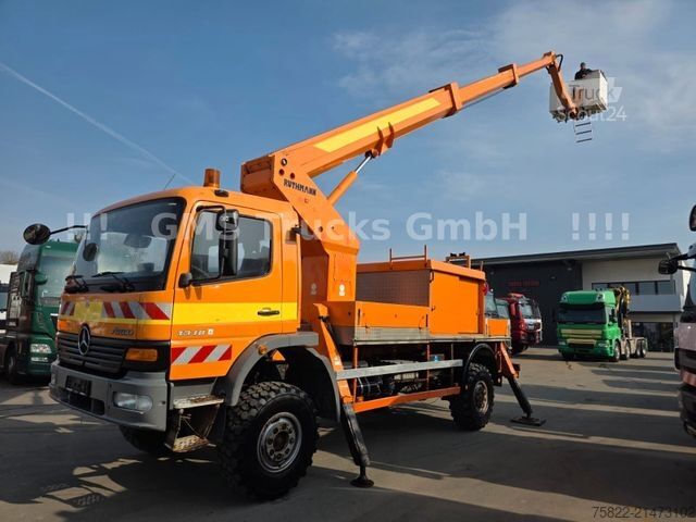 Lkw-Arbeitsbühne MERCEDES-BENZ Atego 1318 /4X4 ALLRAD/Isolatin/23m working lift