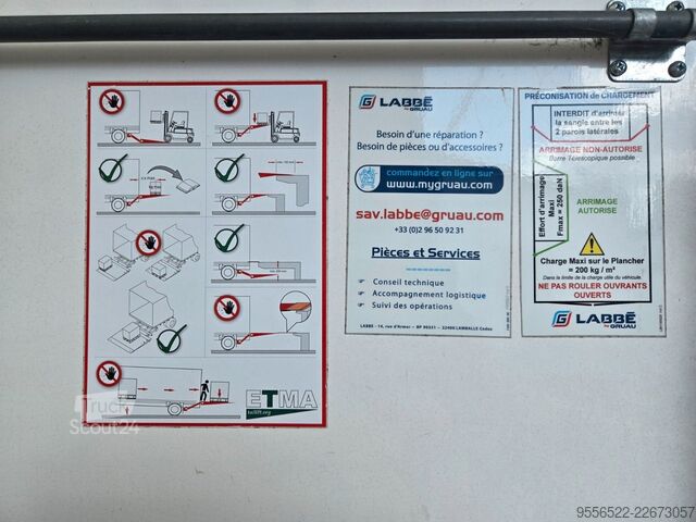 Fourgon tôlé FORD Transit Koffer Ladebordwand/AC/Tempomat
