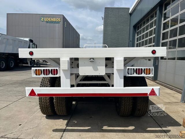 Platform römorku CIMC 3-axle Flatbed Semi-Trailer