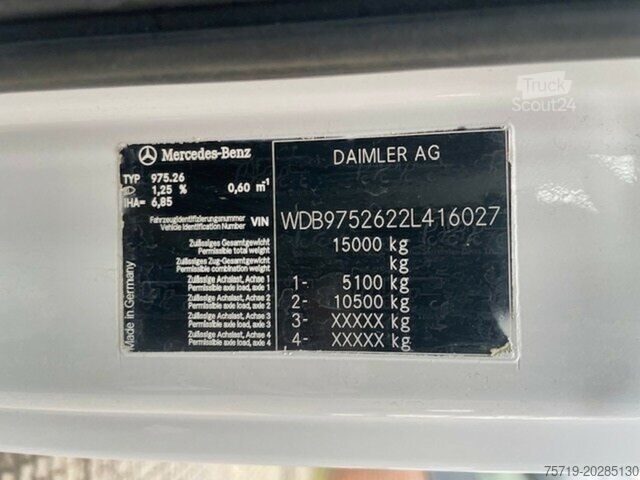 Camion à usage spécial Mercedes-Benz 1524 Atego 4x2 Faun Viajet