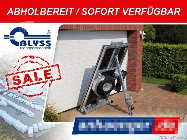 Autotrailer BLYSS AKTION! PKW Anhänger 183x118x29cm 750kg zGG