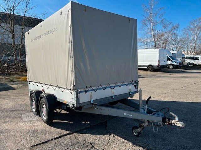 مقطورة مفتوحة مع غطاء قماشي STEMA SySTEMA ST 27-30-18.2 Pritsche Plane 100KMH 2700