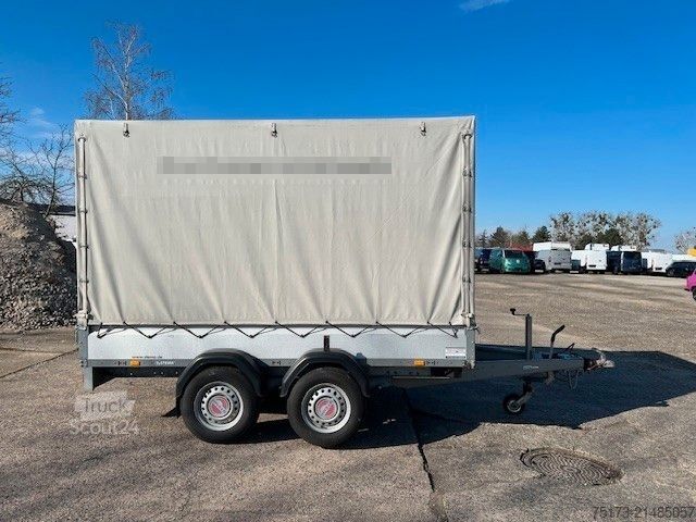 مقطورة مفتوحة مع غطاء قماشي STEMA SySTEMA ST 27-30-18.2 Pritsche Plane 100KMH 2700