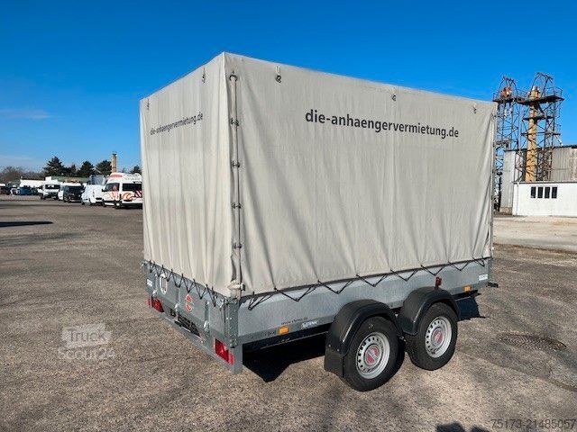 مقطورة مفتوحة مع غطاء قماشي STEMA SySTEMA ST 27-30-18.2 Pritsche Plane 100KMH 2700