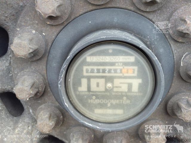 Semi-reboque aberto com lona Schmitz Cargobull Semitrailer Curtainsider Standard Hayon