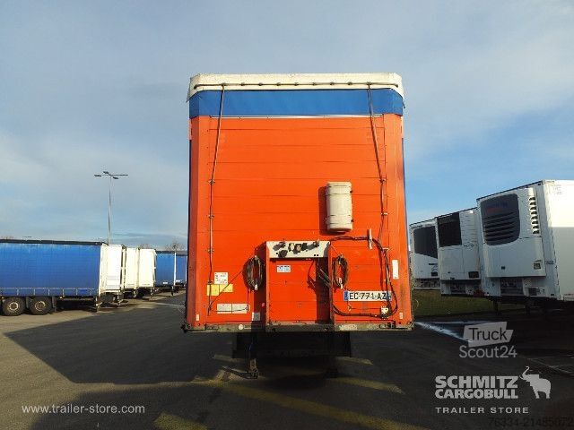 Odprta polprikolica s ponjavo Schmitz Cargobull Semitrailer Curtainsider Standard Hayon