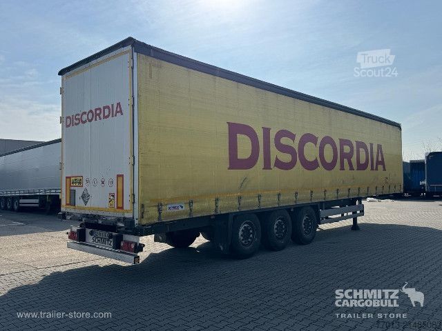 Odprta polprikolica s ponjavo Schmitz Cargobull Curtainsider Standard