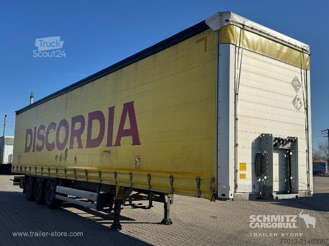 Odprta polprikolica s ponjavo Schmitz Cargobull Curtainsider Standard