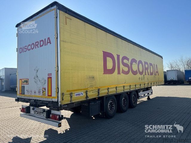 Odprta polprikolica s ponjavo Schmitz Cargobull Curtainsider Standard