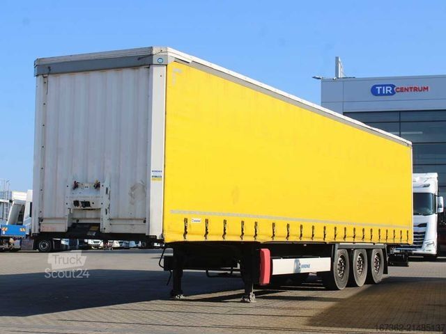 Avoin puoliperävaunu pressulla KRONE SD, MULTILOCK