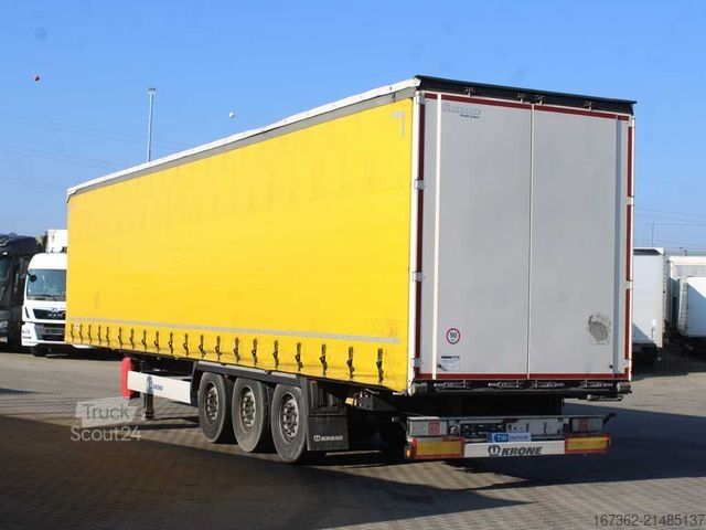 Avoin puoliperävaunu pressulla KRONE SD, MULTILOCK