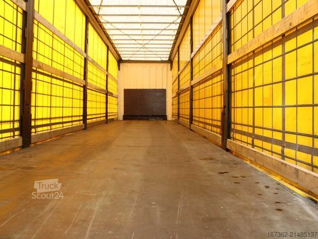 Avoin puoliperävaunu pressulla KRONE SD, MULTILOCK