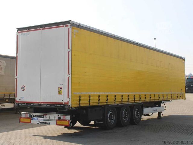 Avoin puoliperävaunu pressulla KRONE SD, MULTILOCK