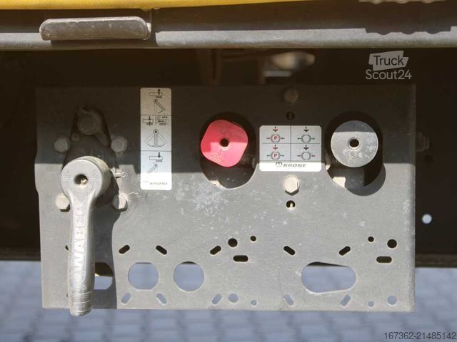 Avoin puoliperävaunu pressulla KRONE SD, MULTILOCK